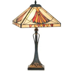 Tischleuchte Amalia im Tiffany-Stil