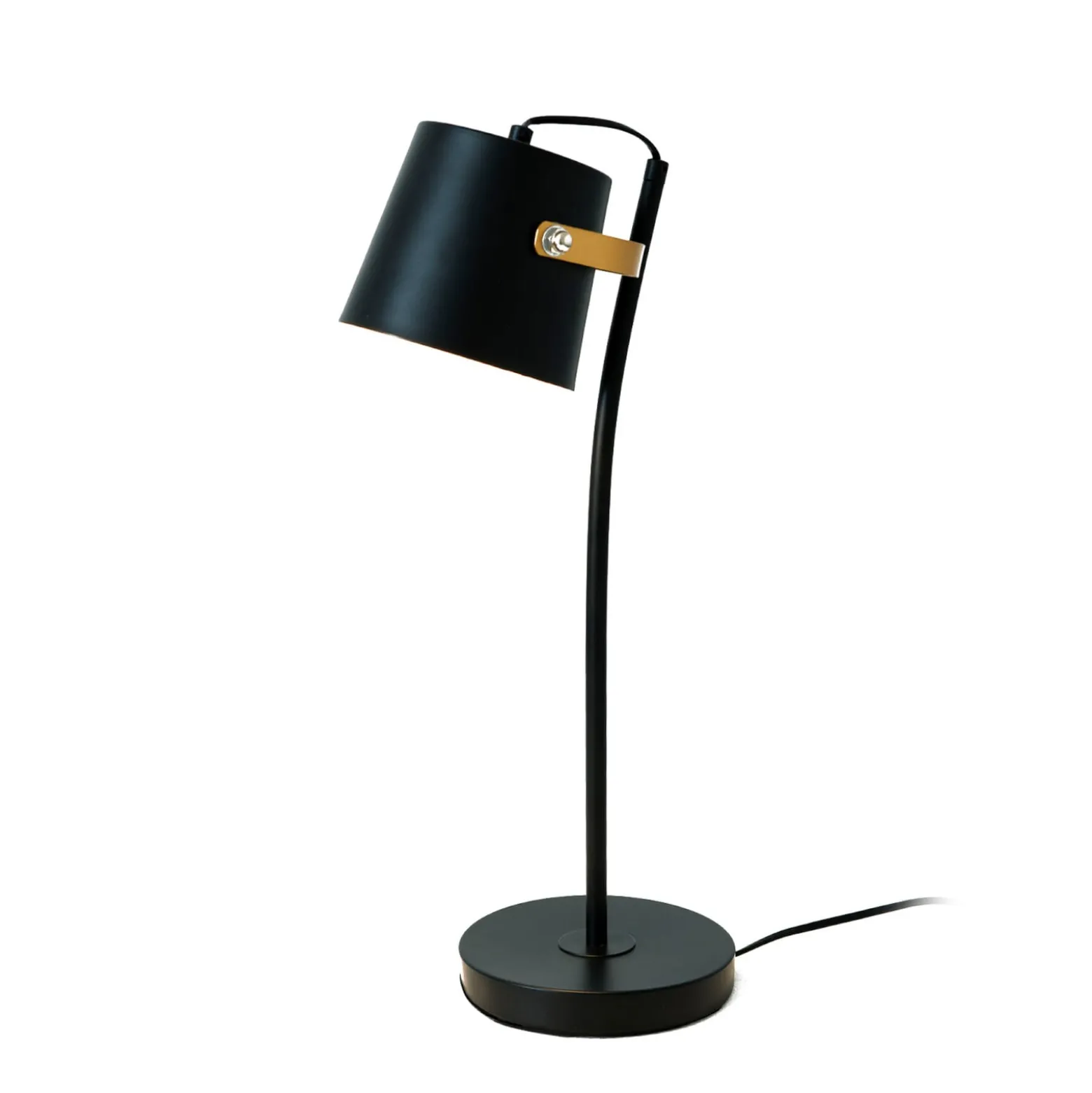 Tischleuchte ESPERTO, schwarz, Höhe 53 cm, Metall, E27