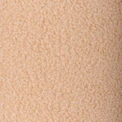 Tischleuchte Fluffy, beige Höhe 31 cm Textil E27 zylindrisch