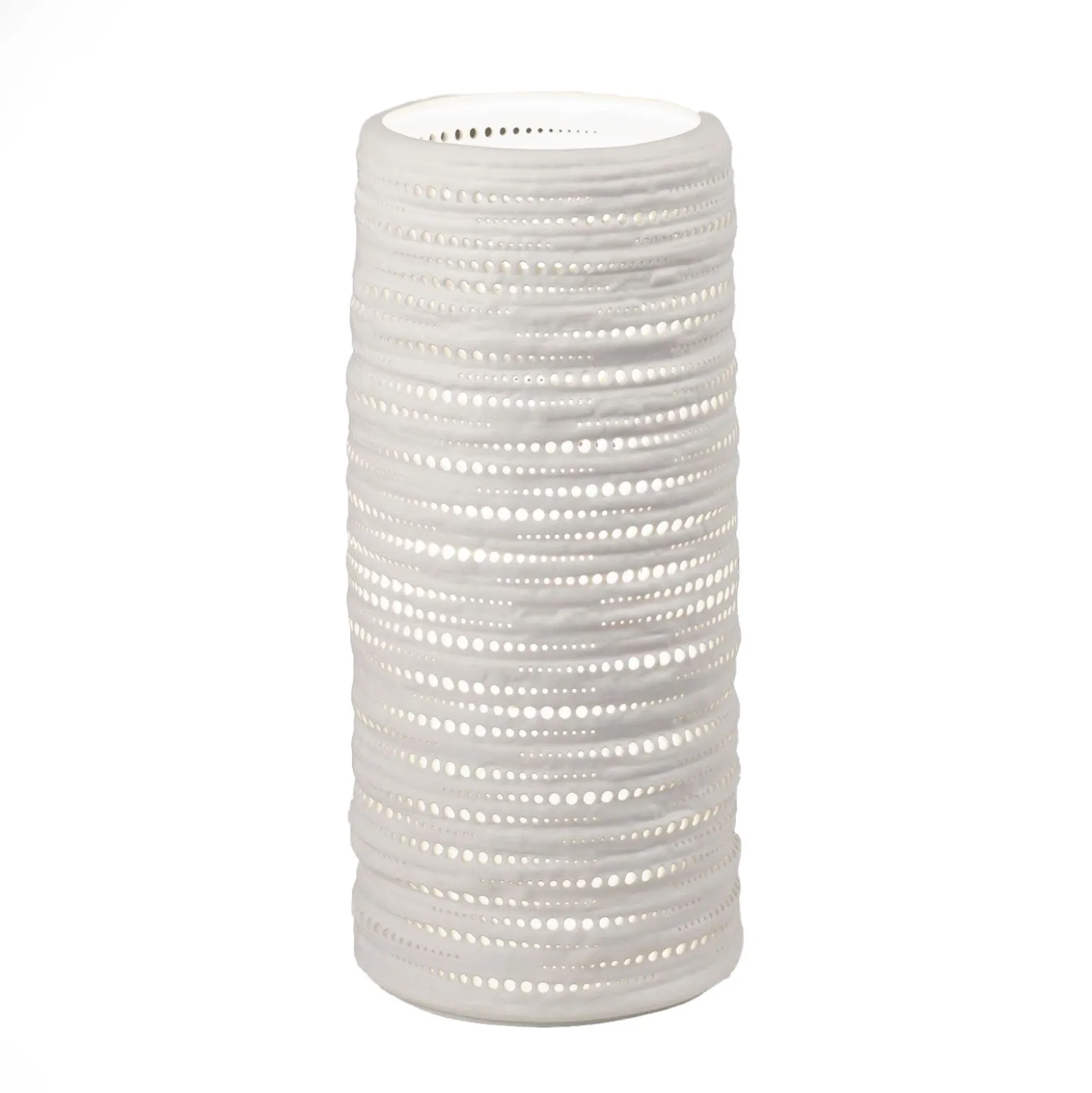 Tischleuchte Marbella aus Keramik, Höhe 25 cm
