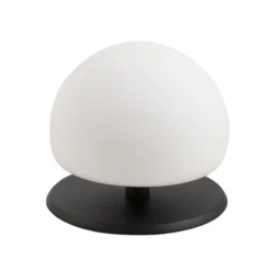 Tischleuchte Morgana, schwarz / weiß, Touchdimmer, 3.000 K