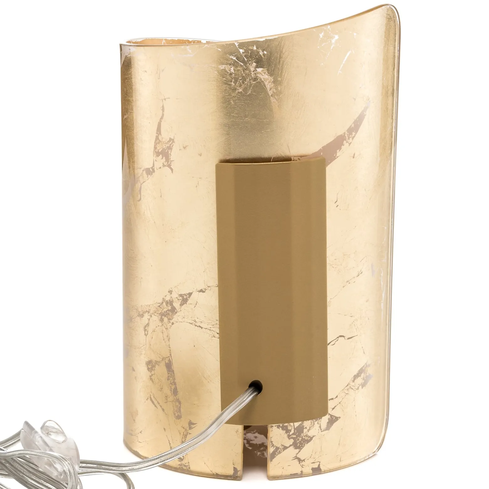 Tischleuchte Papiro, gold