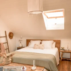 Tischleuchte Rustico im Landhausstil