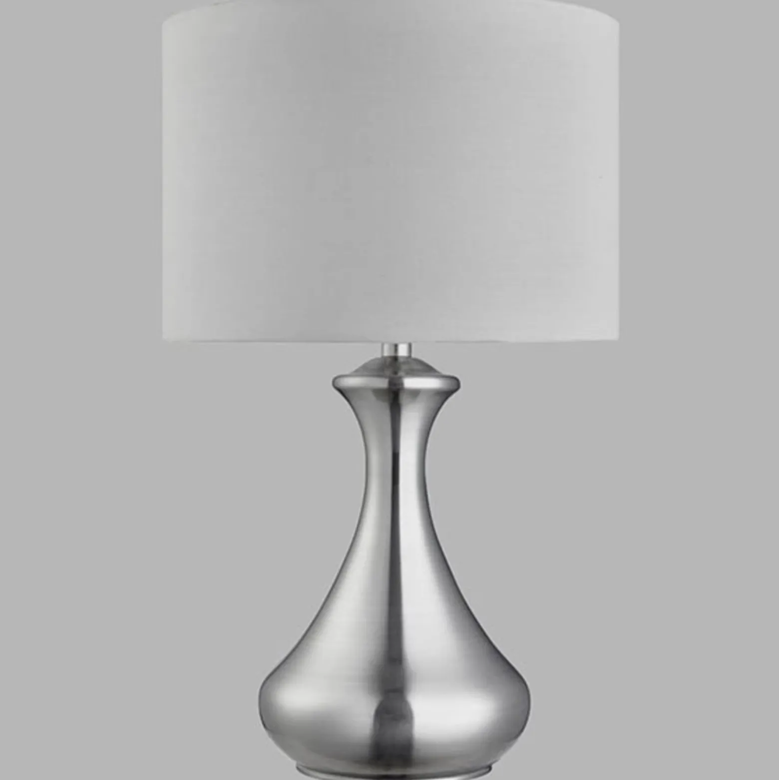 Tischleuchte Touch 2750, silber satiniert