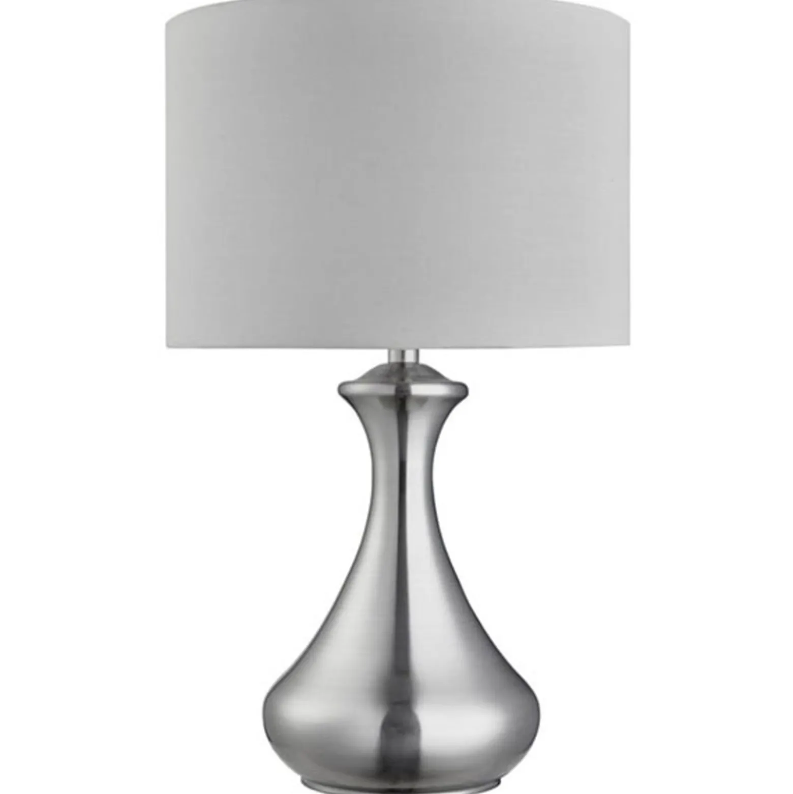 Tischleuchte Touch 2750, silber satiniert