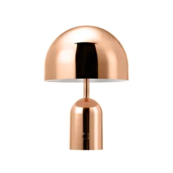 Tom Dixon Akku-Tischlampe BELL PORTABLE, kupfer, 28 cm IP44