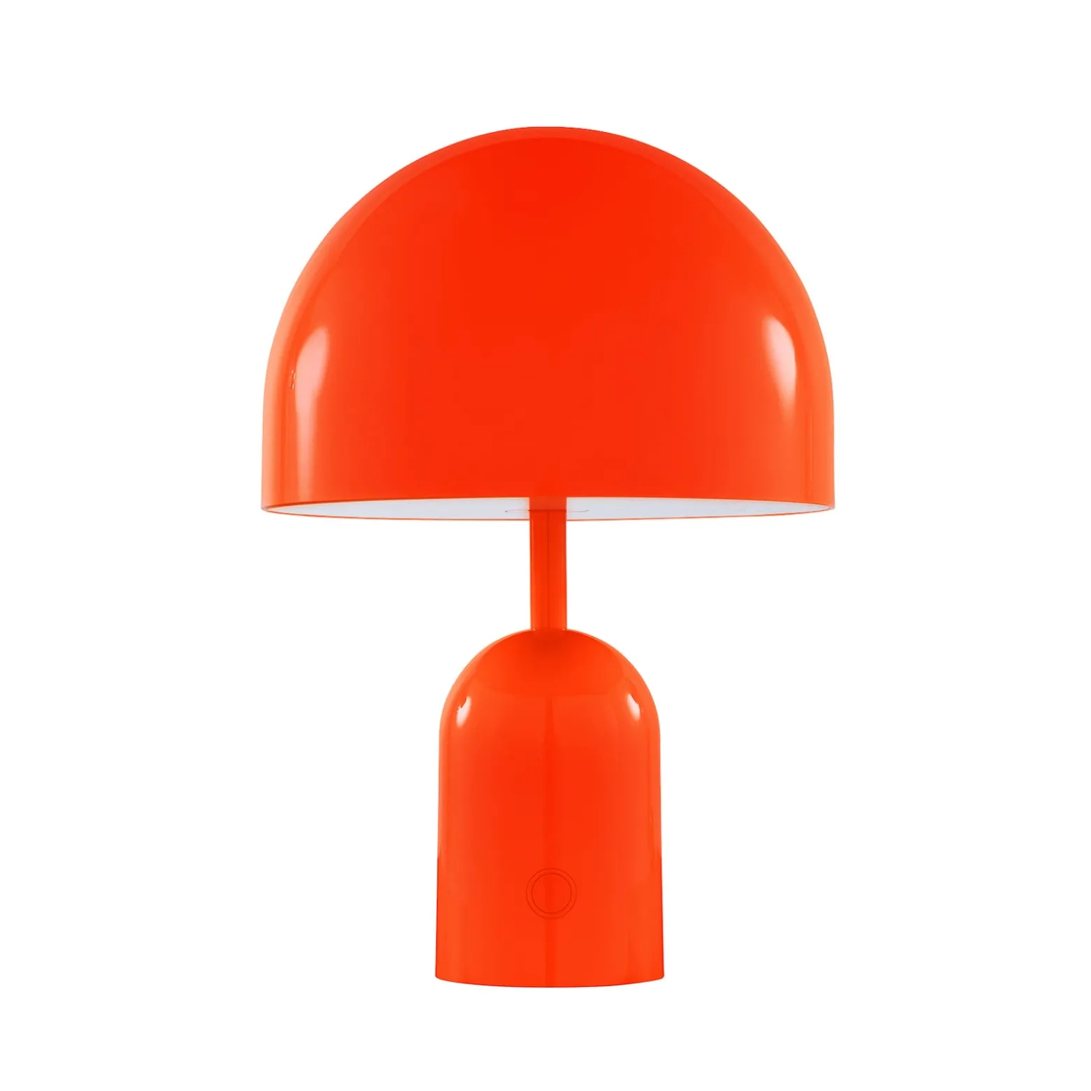 Tom Dixon Akku-Tischlampe BELL PORTABLE, rot, 28 cm IP44