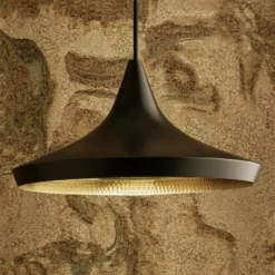 Tom Dixon Beat Wide LED-Hängeleuchte, schwarz