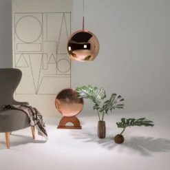 Tom Dixon Copper Round Hängelampe Ø 45 cm kupfer