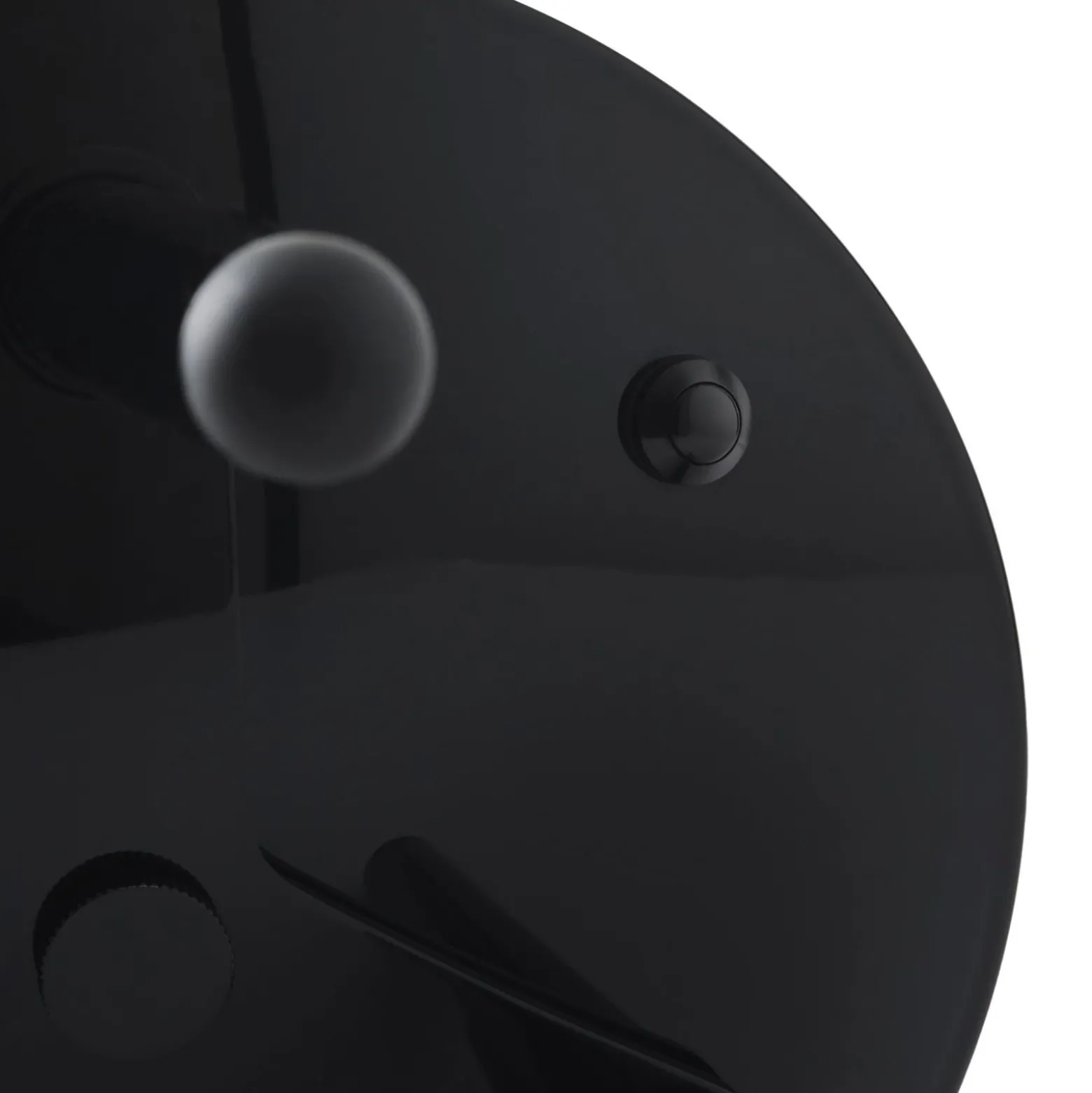 Tom Dixon LED-Akku-Terrassenlampe Melt large, silberfarben