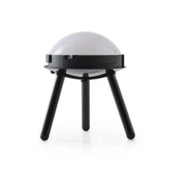 Tom Dixon LED-Akku-Terrassenlampe Melt large, silberfarben
