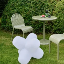 Tom Dixon LED-Akku-Tischleuchte JACK, weiß, 58 x 58 cm, IP65
