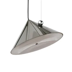 Tom Dixon LED-Hängelampe Pose, grün, Ø 43 cm, Stahl dim