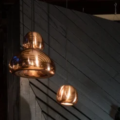 Tom Dixon LED-Hängelampe Void mini, Kupfer