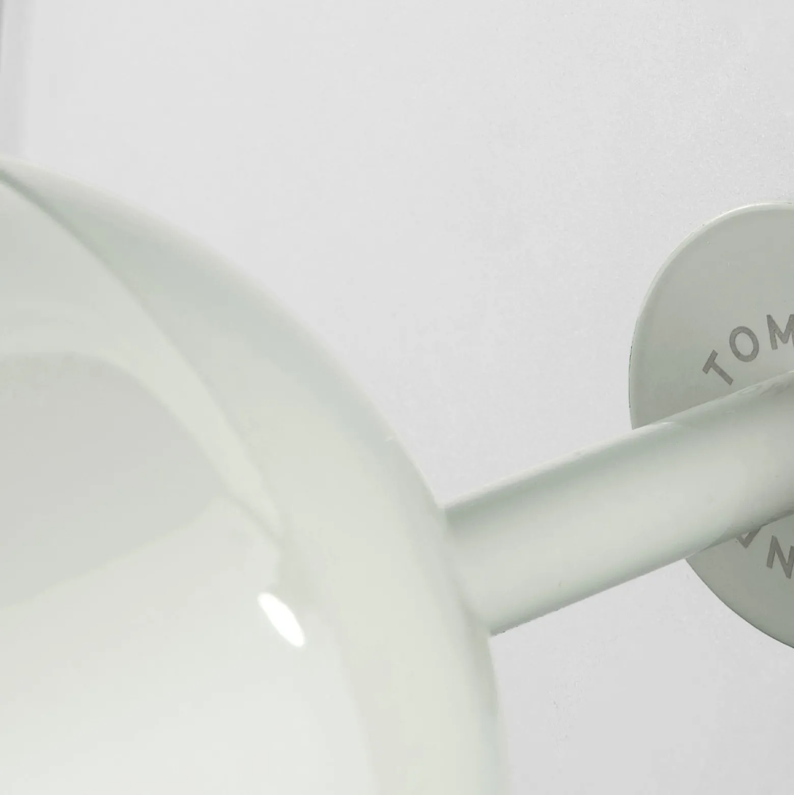 Tom Dixon LED-Tischlampe Bell, hellgrau, Höhe 43 cm, dimmbar