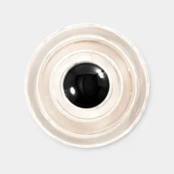 Tom Dixon LED-Wandlampe Press Mini, transparent, 21 cm, IP55