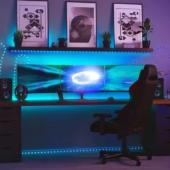 Twinkly Dots LED-Kette RGB, transparent, IP44, 10m