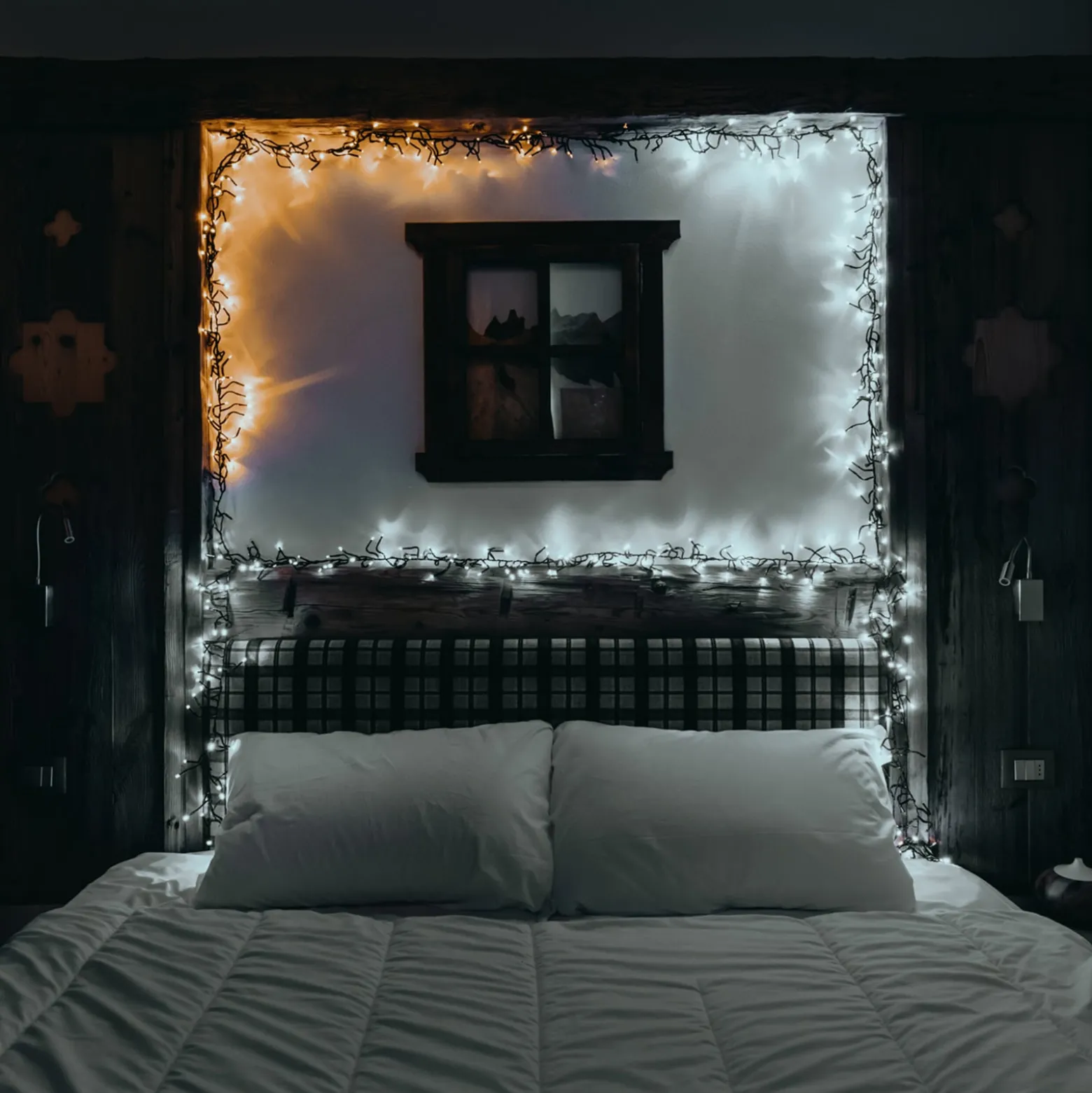 Twinkly LED-Cluster-Lichterkette, CCT, schwarz, 400-flg., 6m