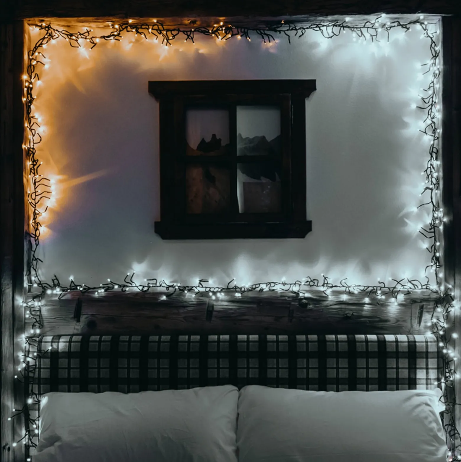 Twinkly LED-Cluster-Lichterkette, CCT, schwarz, 400-flg., 6m