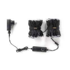 Twinkly Music Set Lichterkette schwarz 600 RGB-LED