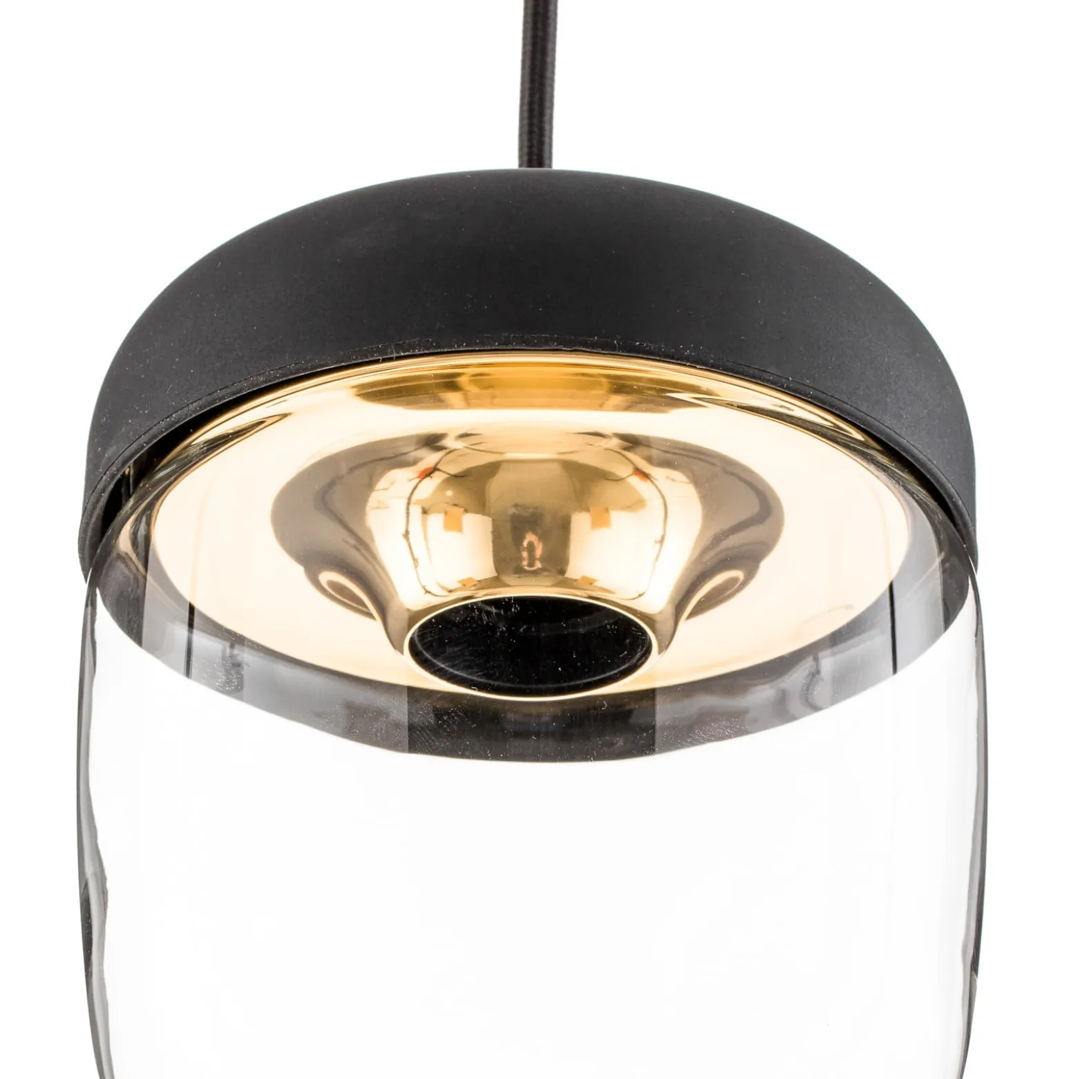 UMAGE Acorn Hängelampe schwarz/messing