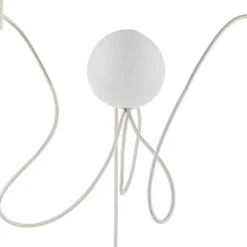 UMAGE Acorn Hängeleuchte 3fl weiß/stahl
