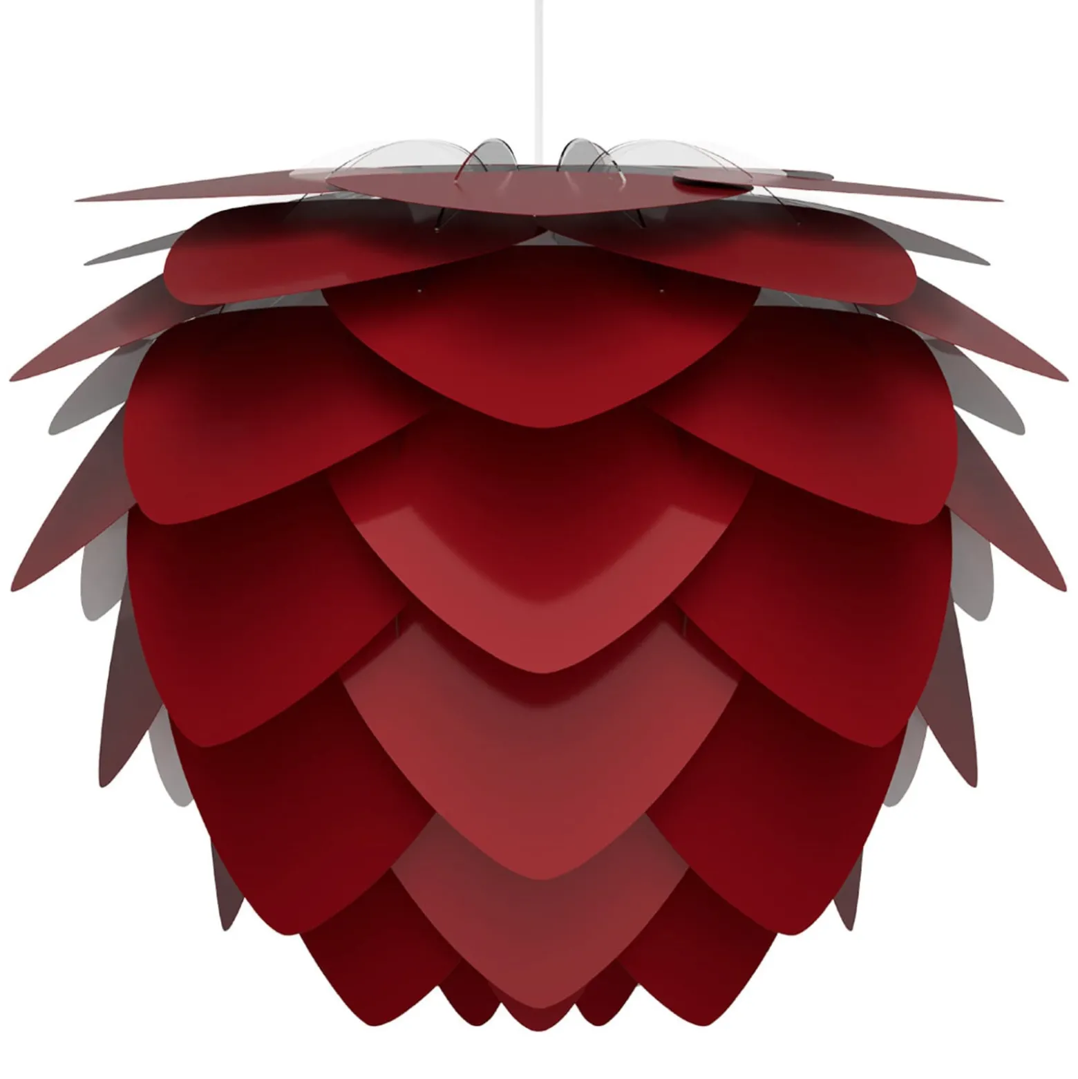UMAGE Aluvia medium Pendellampe rubinrot