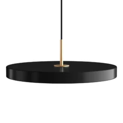 UMAGE Asteria medium Hängeleuchte messing schwarz