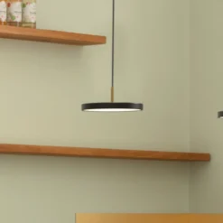 UMAGE Asteria MicroV2 Hängelampe dimmbar schwarz