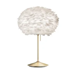 UMAGE Eos medium Tischlampe weiß/messing
