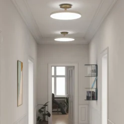 UMAGE LED-Deckenlampe Asteria UP PLUS, perlweiß, Ø 31 cm CCT