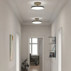 UMAGE LED-Deckenlampe Asteria UP PLUS, schwarz, Ø 43 cm, CCT