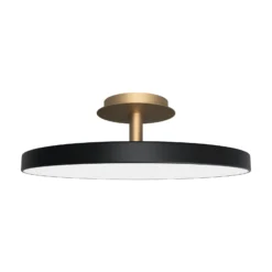 UMAGE LED-Deckenlampe Asteria UP PLUS, schwarz, Ø 60 cm, CCT