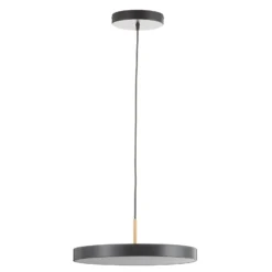 UMAGE LED-Hängelampe Asteria Medium anthrazit/messing Ø 43cm