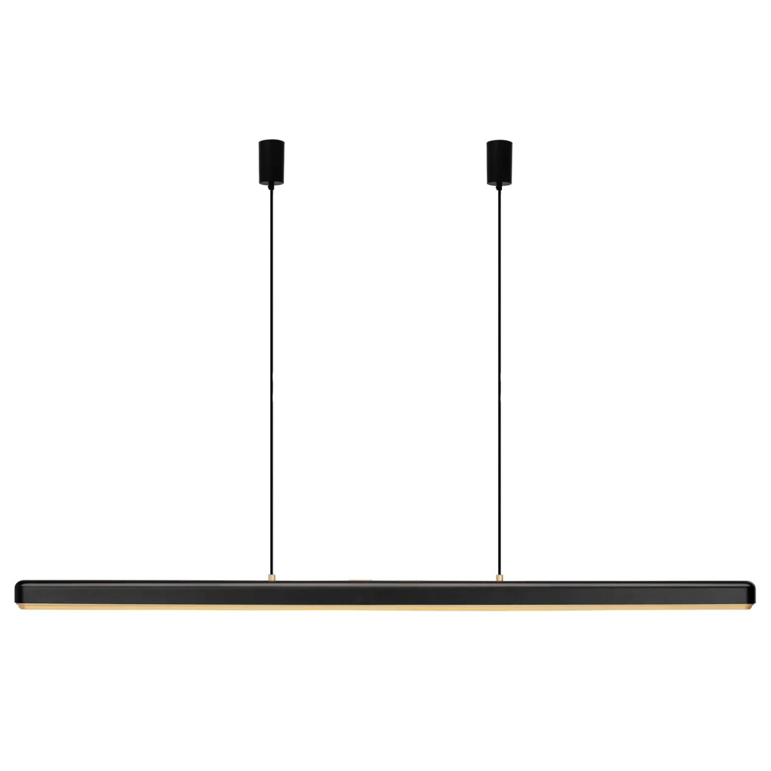 UMAGE LED-Hängelampe Hazel Branch, schwarz/messing, 150 cm