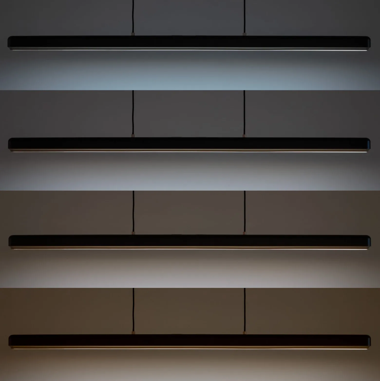 UMAGE LED-Hängelampe Hazel Branch, weiß/messing, 150 cm