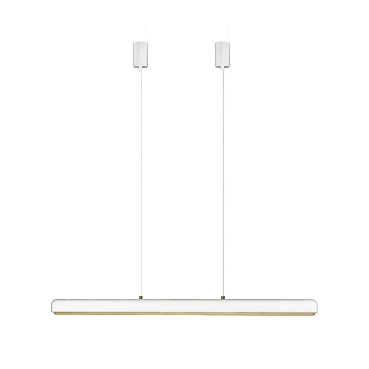 UMAGE LED-Hängelampe Hazel Branch, weiß/messing, 100 cm