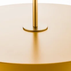 UMAGE LED-Hängeleuchte Asteria Medium, gelb/messing, Ø 43 cm