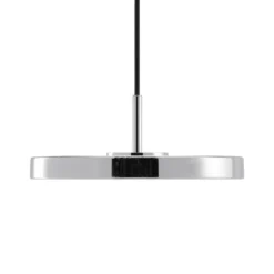 UMAGE LED-Hängeleuchte Asteria Micro, stahl poliert, Ø 15 cm