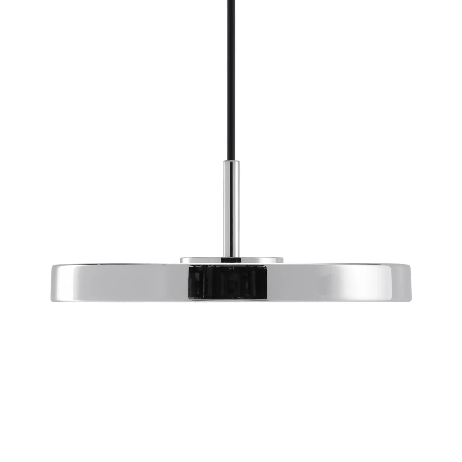 UMAGE LED-Hängeleuchte Asteria Micro, stahl poliert, Ø 15 cm