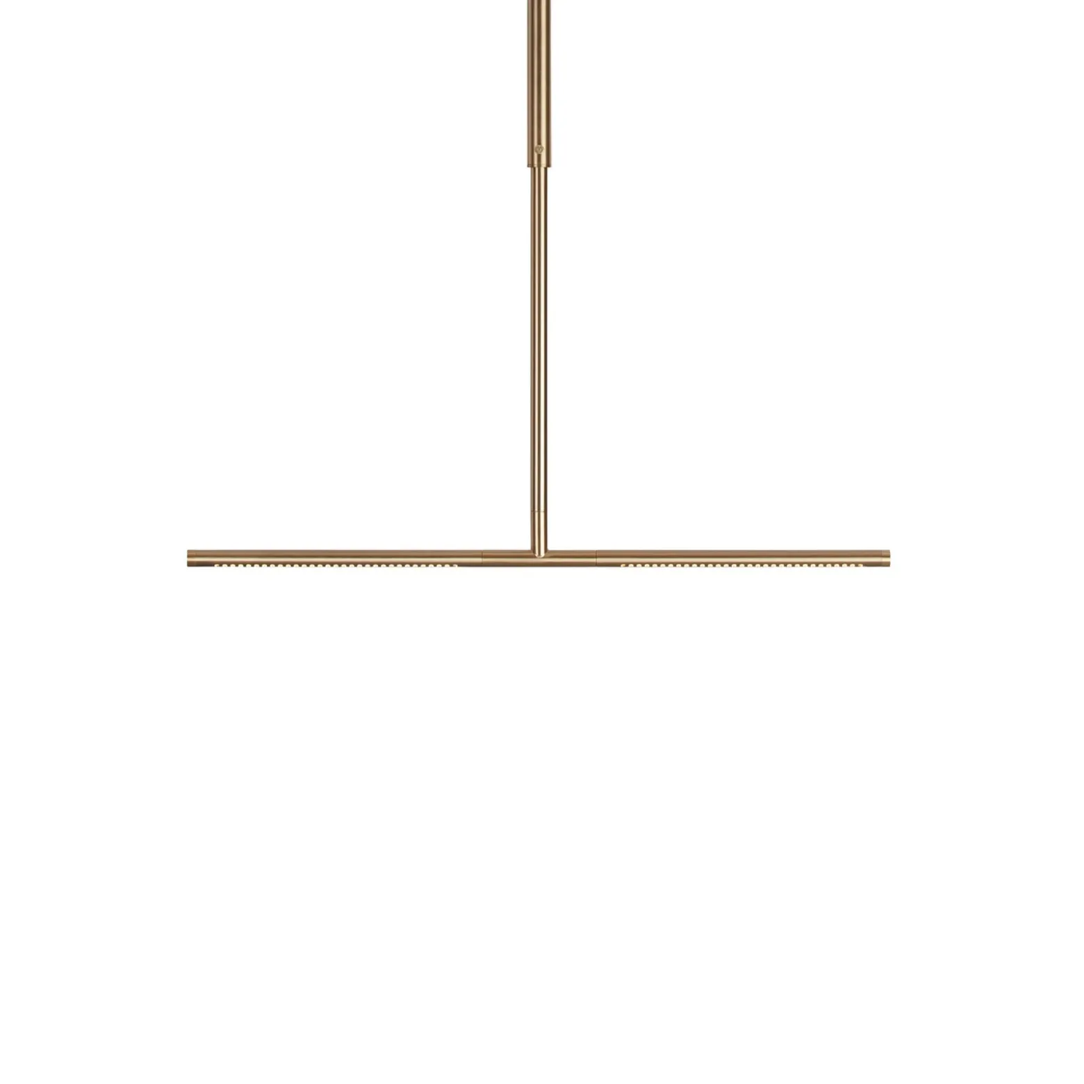 UMAGE LED-Hängeleuchte Omni, messing, 2-flg., Länge 74 cm