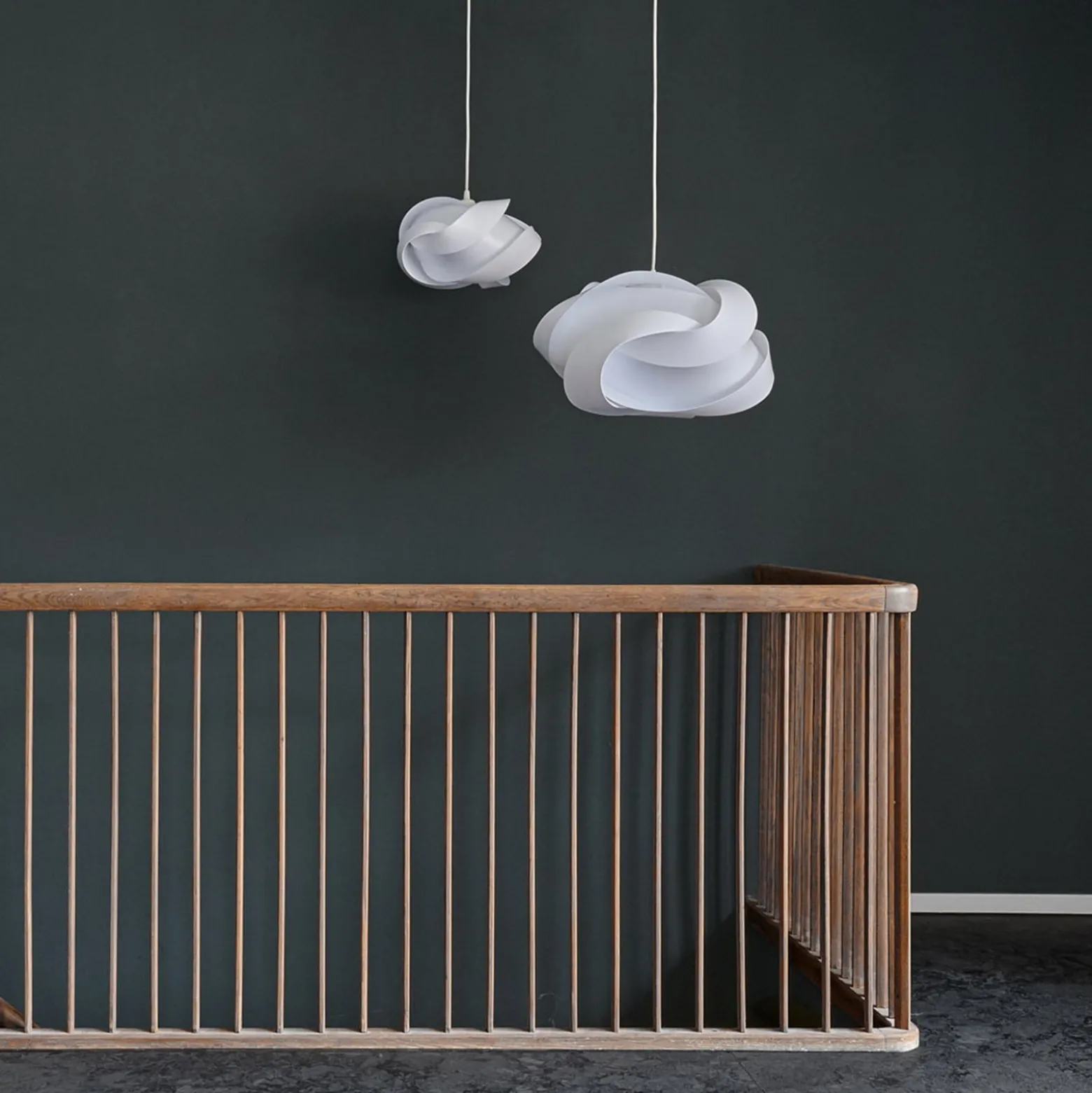 UMAGE Ribbon mini Hängeleuchte weiß