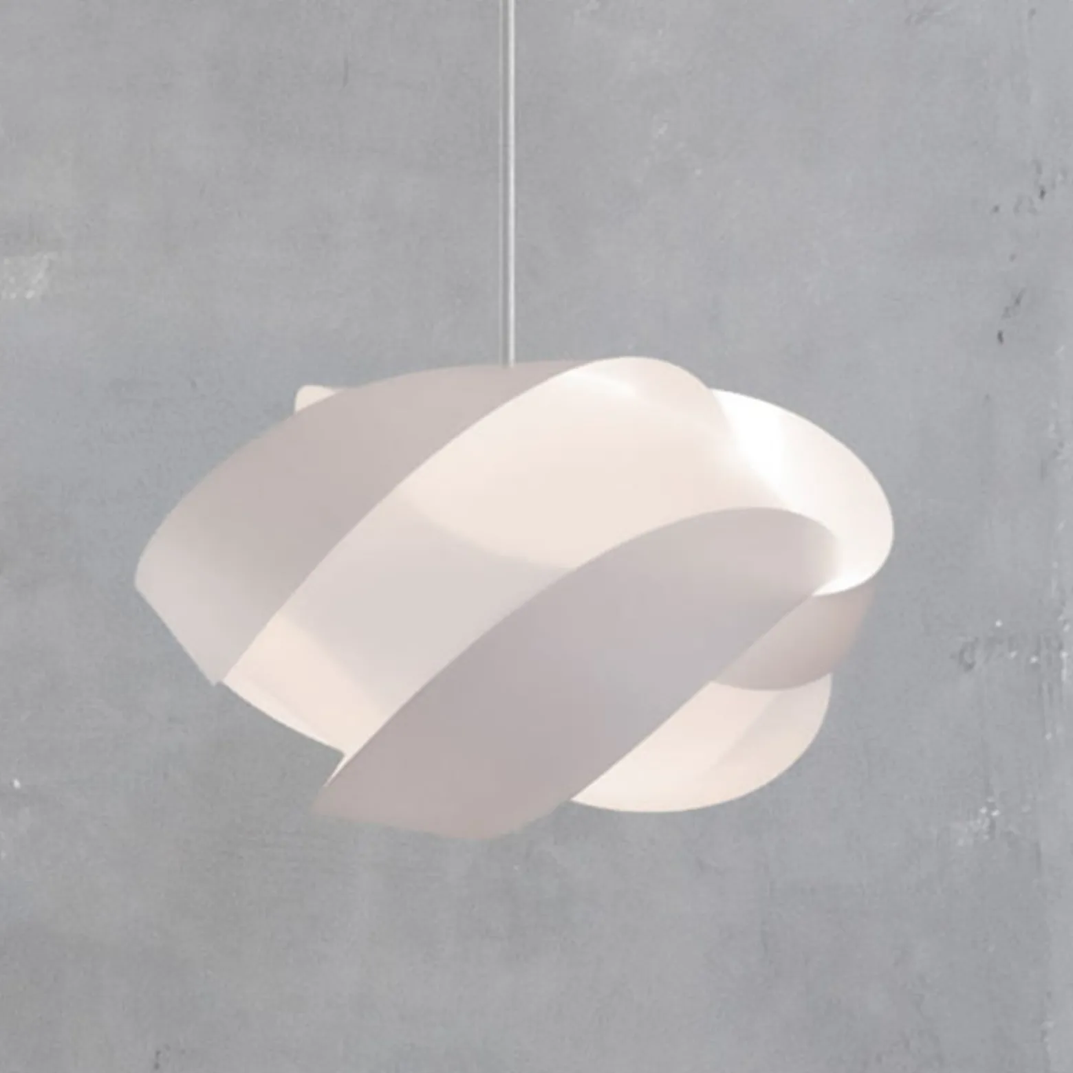 UMAGE Ribbon mini Hängeleuchte weiß