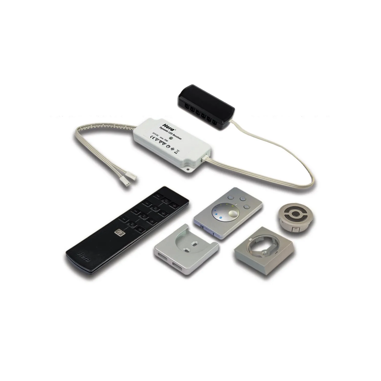 24 V Dynamic-Controller Funk, 75 W, Fernbedienung, 16-fach