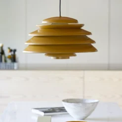 VERPAN Hive Pendellampe gelb