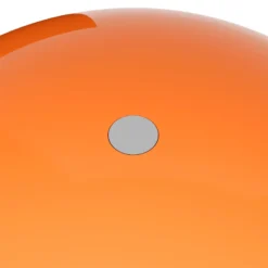 Verpan LED-Akku-Tischleuchte WIRE, orange, Höhe 25 cm, IP44