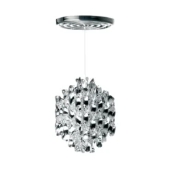 VERPAN Spiral SP01 - Pendelleuchte in Silber