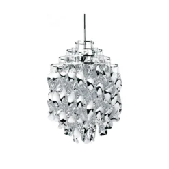 VERPAN Spiral SP01 - Pendelleuchte in Silber