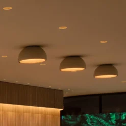 Vibia Duo 4874 LED-Deckenleuchte, creme