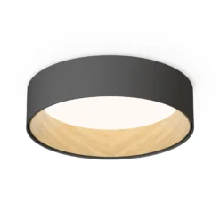 Vibia Duo 4870 LED-Deckenleuchte, grafit